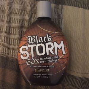 Black storm by millennium tanning products