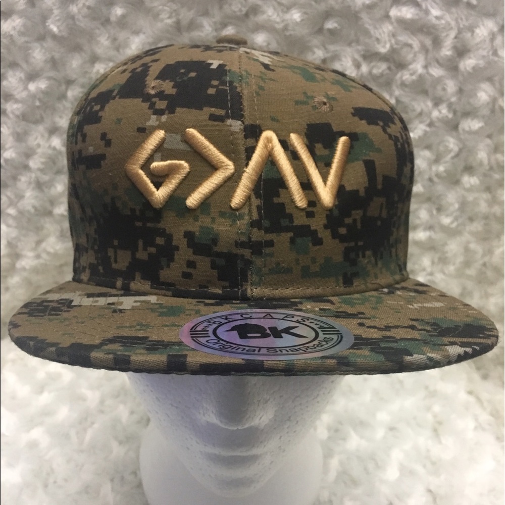 God Is Greater Than My High's Or Lows Snapback