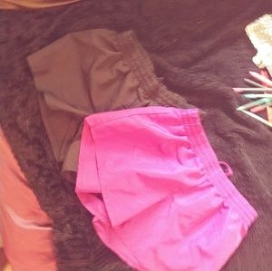 Lot of 2 work out shorts
