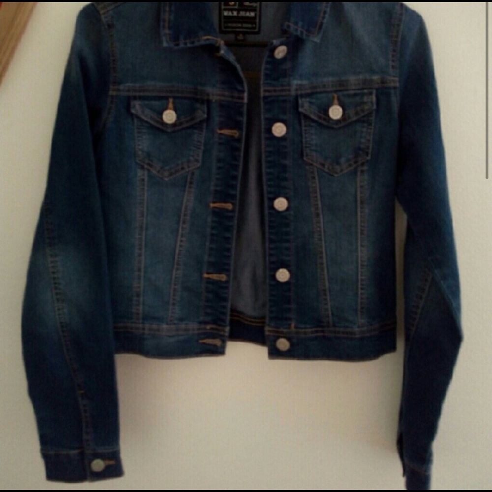 Wax jean jacket