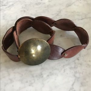Italian leather belt