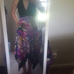 Very exotic and colorful long dress!