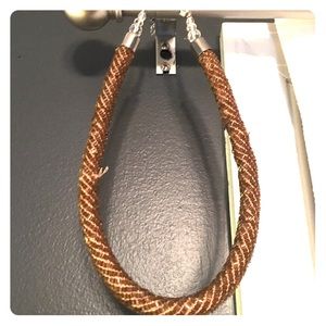 Beaded fashion necklace