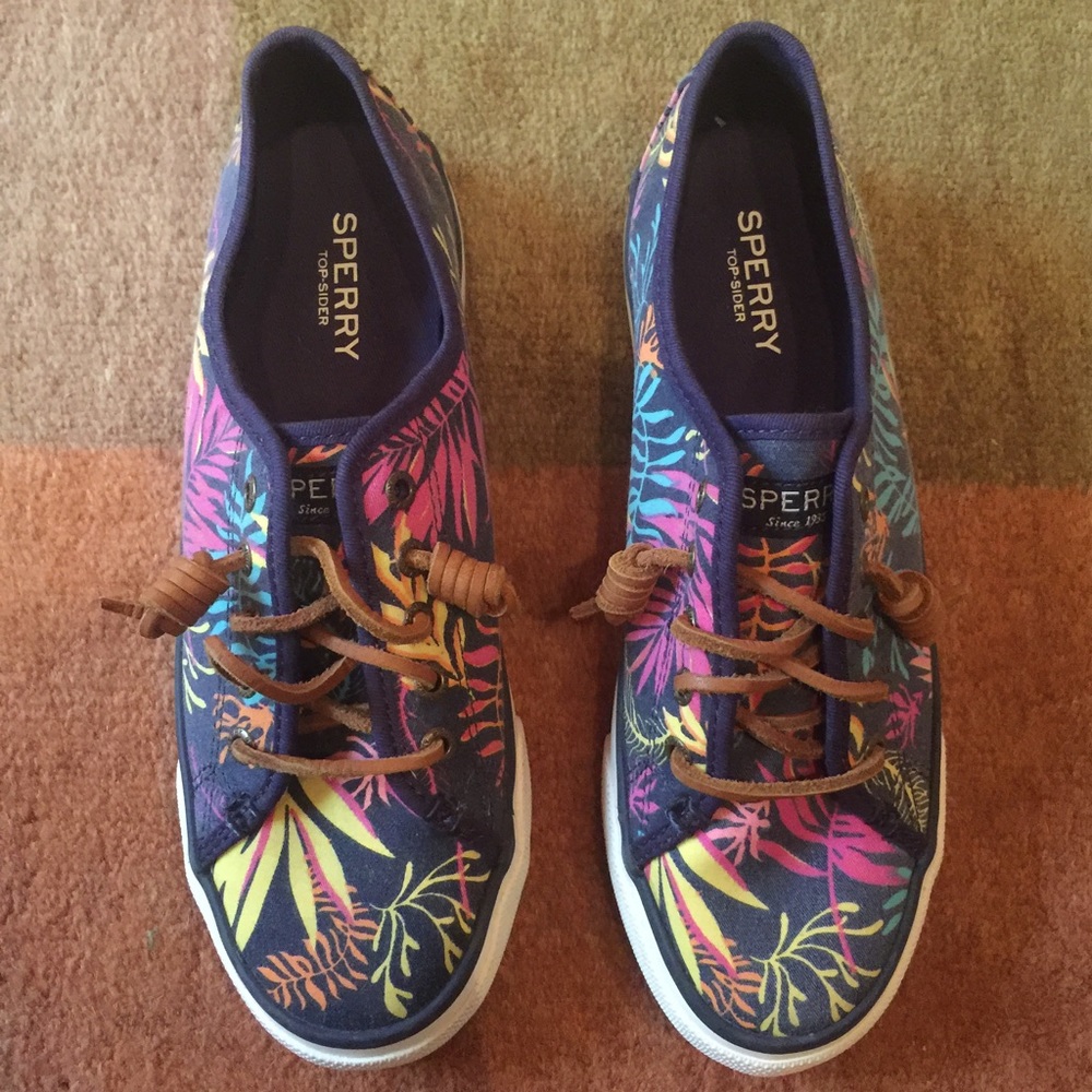 🎀NEW🎀 Sperry Topsider: Bahama 2 Eye Navy Hawaii