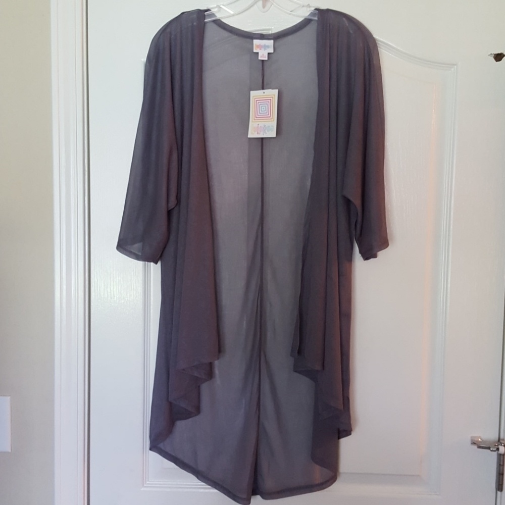Sheer Gray LULAROE Lindsay