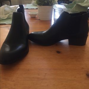 BC Footwear Black Booties - Never worn!