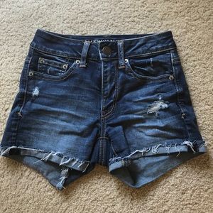 Comfy jean shorts