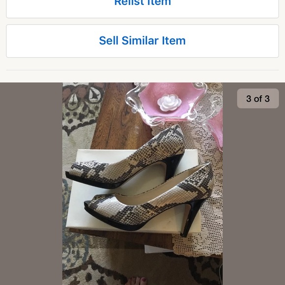 Woman elegant shoe - Picture 3 of 3