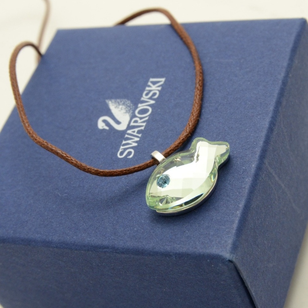 Swarovski Crystal Fish Necklace
