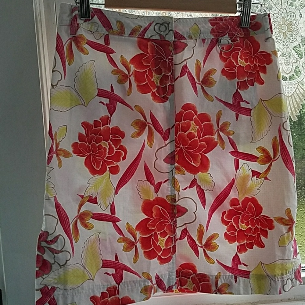 SALE $11..GH Bass 100% cotton summer skirt
