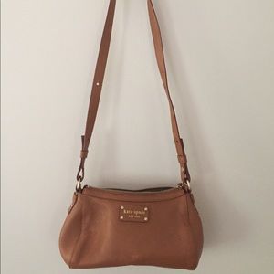 Kate Spade brown leather bag.