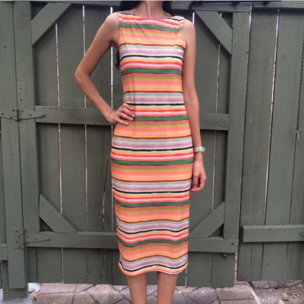 Anthropologie stripe dress