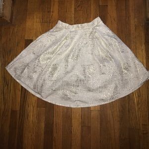 Gold & White Skirt