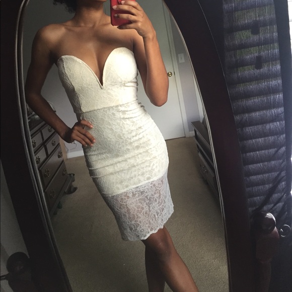 NWT Cream Lace Dress