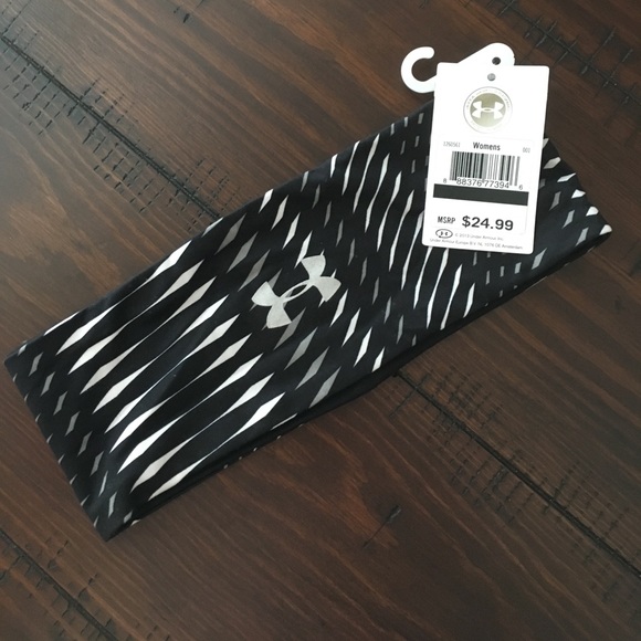 UA LAYERED UP REVERSIBLE HEADBAND - Picture 2 of 5