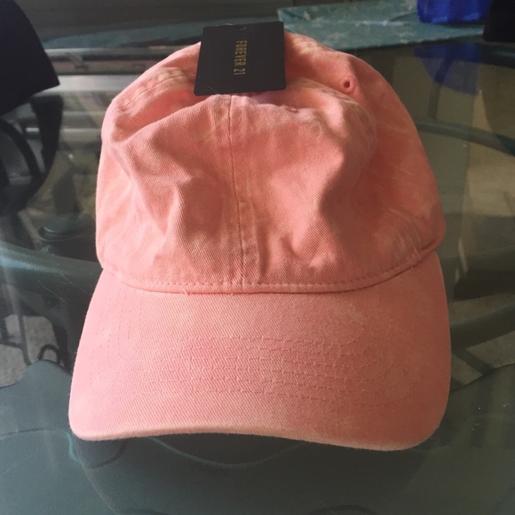 Coral Tie Dyed Baseball Hat / Cap - Picture 1 of 3