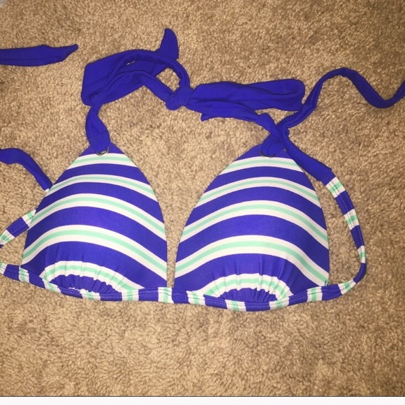 striped push-up bikini top - Picture 1 of 2