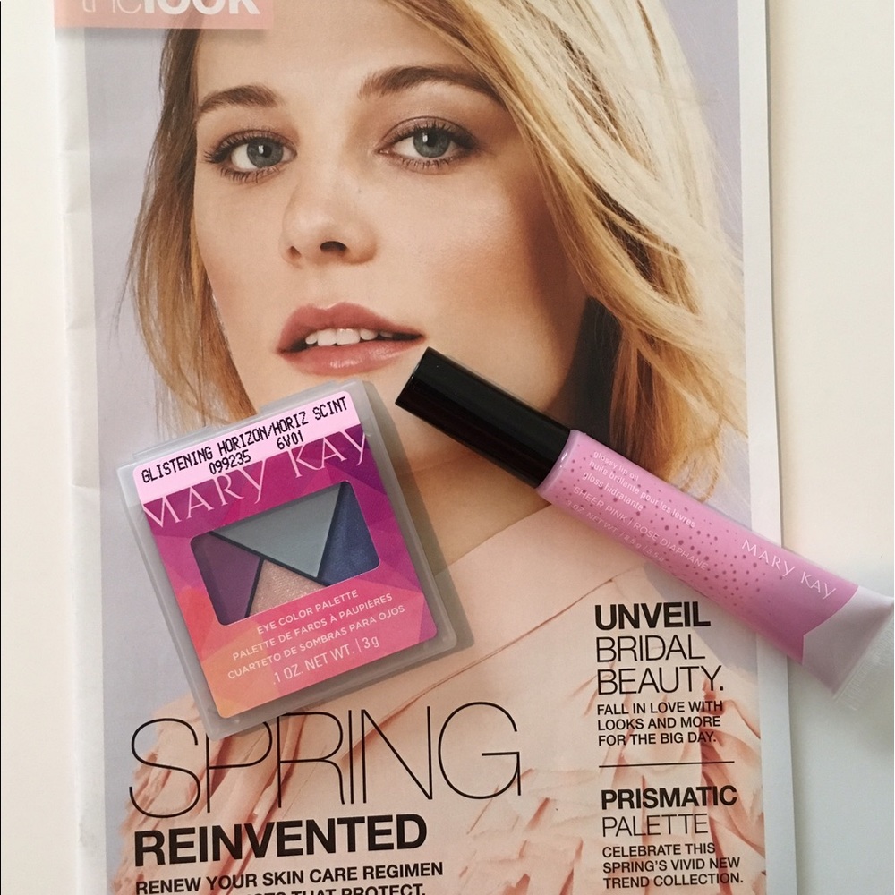 NEW Mary Kay Gloss and Mini Eyeshadow Palette