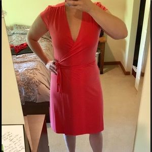Old Navy Cap-Sleeved Wrap Dress
