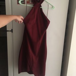 Express Maroon dress, worn once
