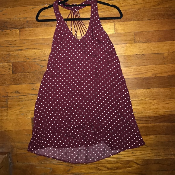 Red Skater Polka Dot Dress - Picture 1 of 2