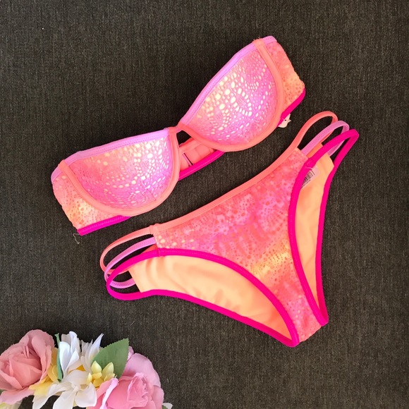 Victoria's Secret Other - Victoria secret strappy tied dye 32B/XS