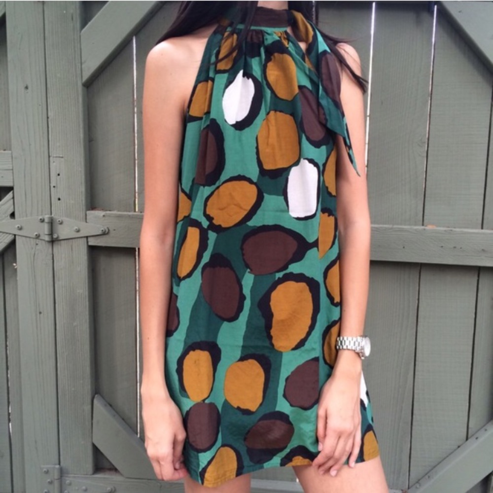 Vanitas neck tie dress