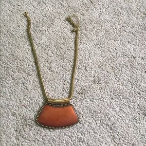 Amber pendant necklace