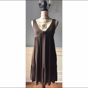 🌻Vince🌻 Chocolate Brown Dress Sz S USA Made