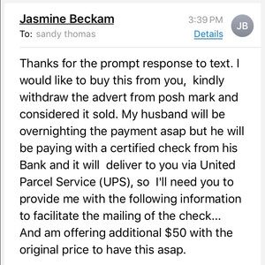 WATCH OUT FOR THIS PERSON ITS A SCAM!!