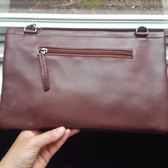GENUINE LEATHER Clutch Purse with Optional Straps - Picture 8 of 8