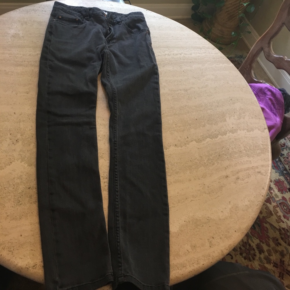 Grey/black jeans