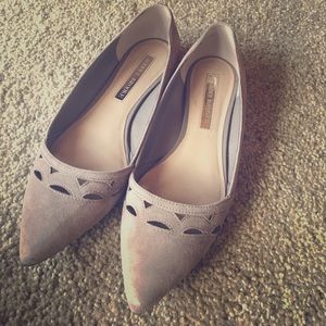 ✨Audrey Brooke Marte Flats in Taupe size 8.5!✨