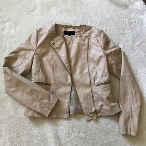 Faux Leather Jacket