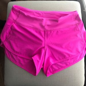 Lululemon speed shorts
