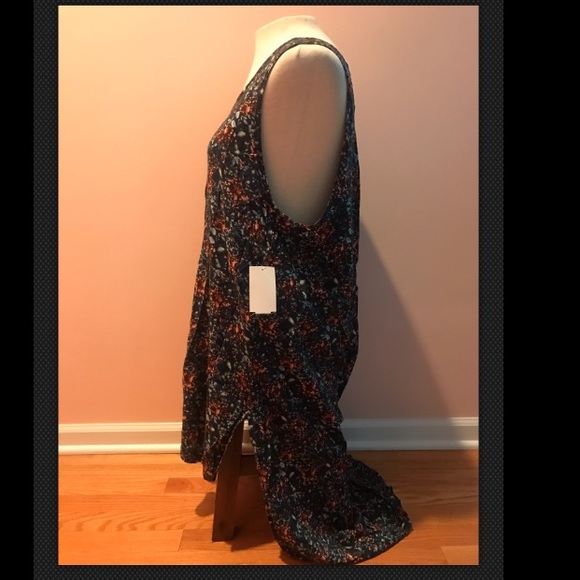 NWT Women's Painted Threads Button Floral Top, M - Picture 6 of 7