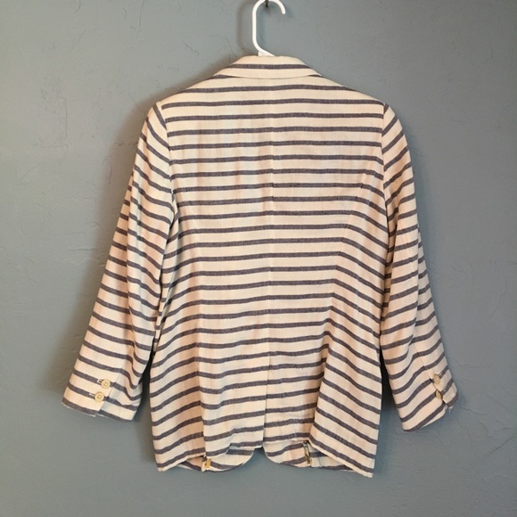 Anthropologie Striped Jacket by Isabella Sinclair - Picture 3 of 8