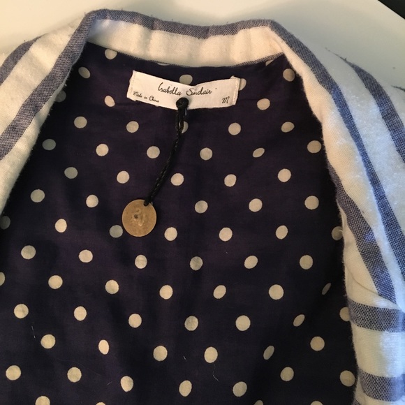 Anthropologie Striped Jacket by Isabella Sinclair - Picture 4 of 8