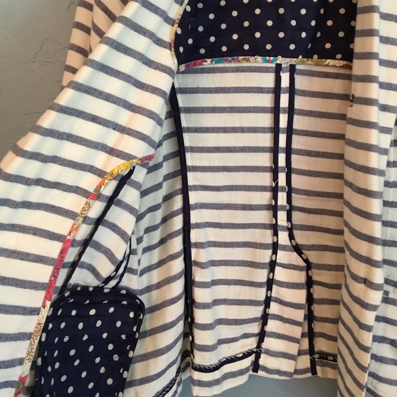 Anthropologie Striped Jacket by Isabella Sinclair - Picture 5 of 8