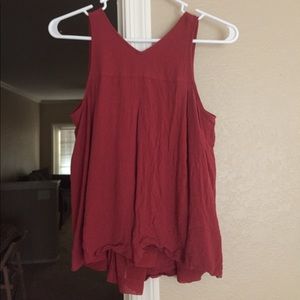 Red Madewell tank top