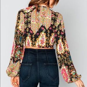 Show Me Your MuMu Nat-Tie-Lie Top in Marigold