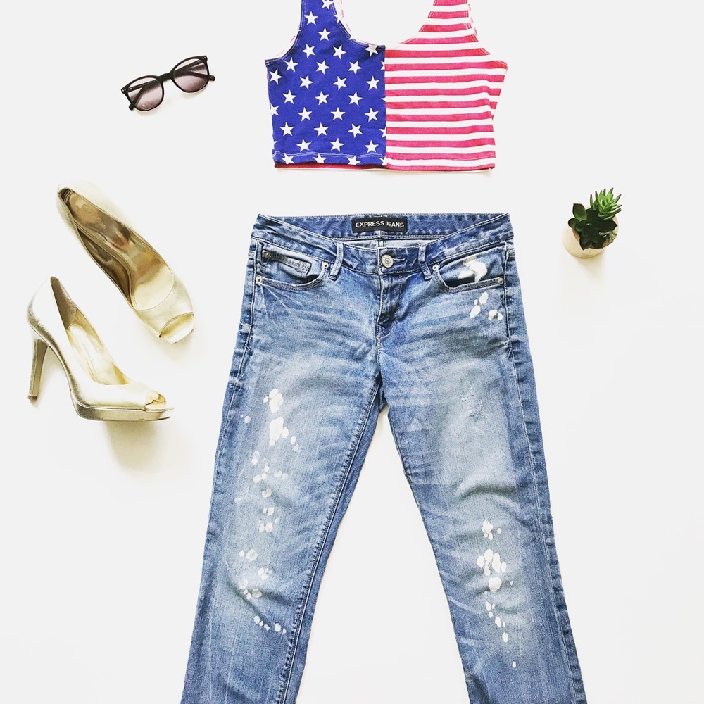 Express Ankle Skinny Jeans