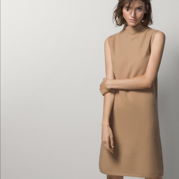Massimo Dutti Dresses & Skirts - MASSIMO DUTTI ITALIAN YARN HIGH NECK DRESS