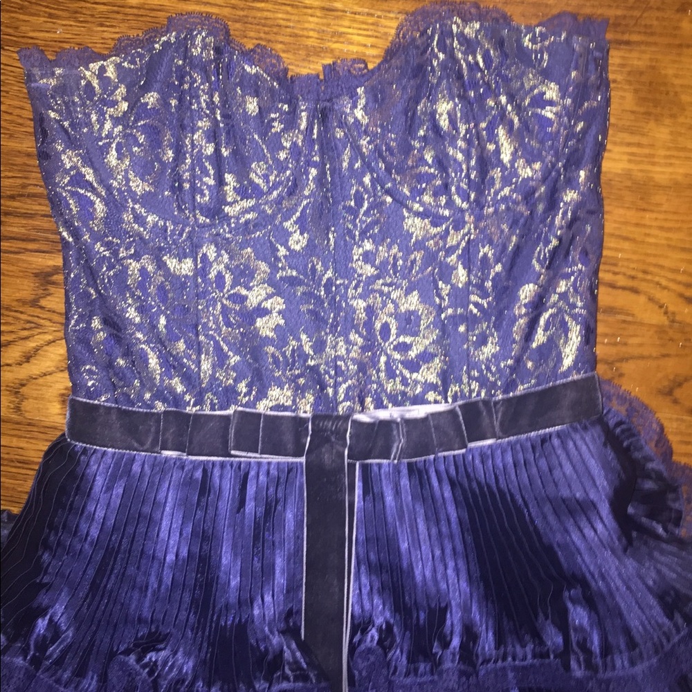 Vintage strapless Betsey Johnson dress
