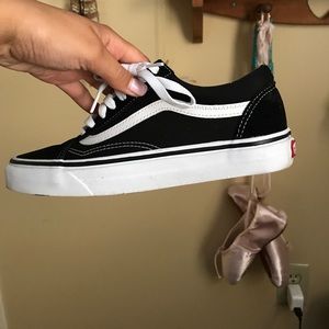 Old school black vans