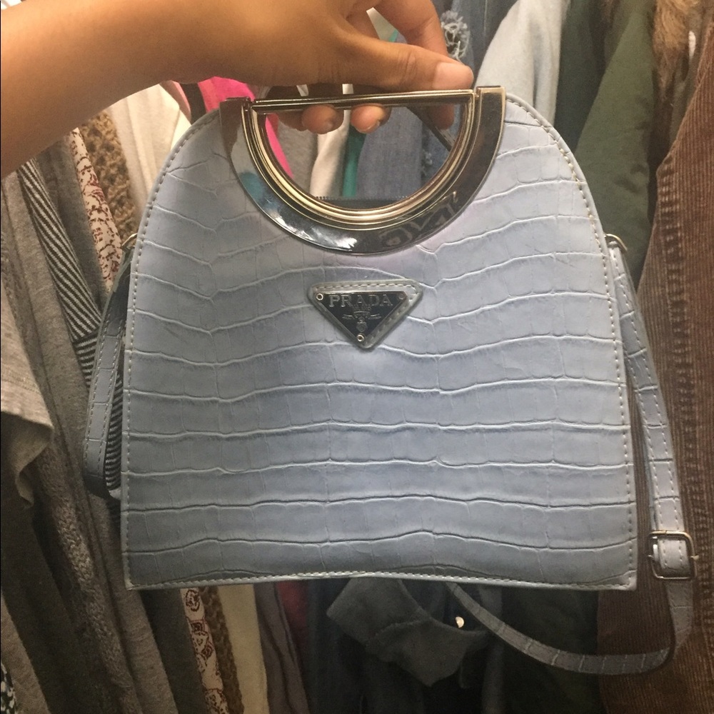 PRETTY POSH PRADA PURSE
