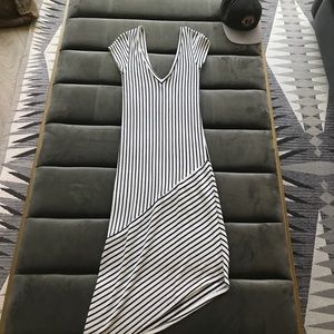 Zara dress sz small stripes cotton