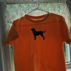 Peach colored Black Dog tee. Gently used.