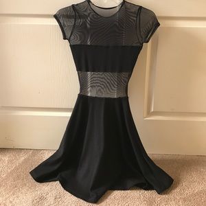 Sheer Black Dress from American Apparel