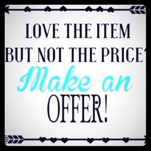 REASONABLE OFFERS ACCEPTED 😊😊😊